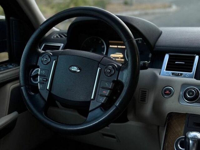 Черный Ленд Ровер Рендж Ровер Спорт, объемом двигателя 5 л и пробегом 220 тыс. км за 9900 $, фото 6 на Automoto.ua