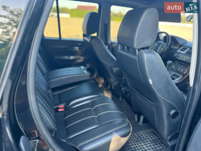 Чорний Ленд Ровер Range Rover Sport, об'ємом двигуна 5 л та пробігом 196 тис. км за 20500 $, фото 10 на Automoto.ua
