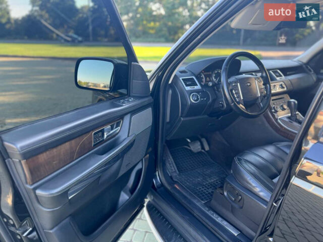 Чорний Ленд Ровер Range Rover Sport, об'ємом двигуна 5 л та пробігом 196 тис. км за 20500 $, фото 18 на Automoto.ua