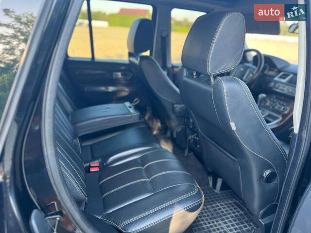 Чорний Ленд Ровер Range Rover Sport, об'ємом двигуна 5 л та пробігом 196 тис. км за 20500 $, фото 10 на Automoto.ua