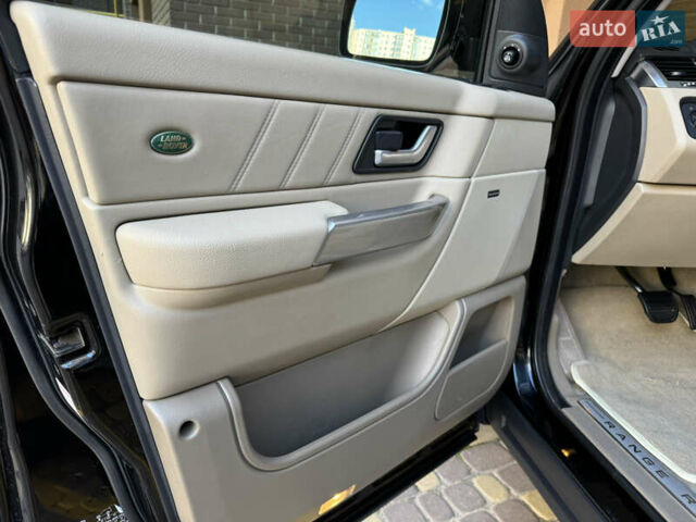 Чорний Ленд Ровер Range Rover Sport, об'ємом двигуна 3.6 л та пробігом 219 тис. км за 14999 $, фото 42 на Automoto.ua