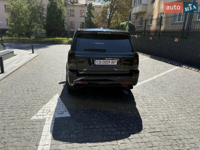 Чорний Ленд Ровер Range Rover Sport, об'ємом двигуна 5 л та пробігом 168 тис. км за 18500 $, фото 2 на Automoto.ua