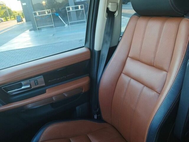 Чорний Ленд Ровер Range Rover Sport, об'ємом двигуна 5 л та пробігом 125 тис. км за 21500 $, фото 16 на Automoto.ua