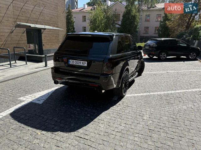 Чорний Ленд Ровер Range Rover Sport, об'ємом двигуна 5 л та пробігом 168 тис. км за 18500 $, фото 9 на Automoto.ua