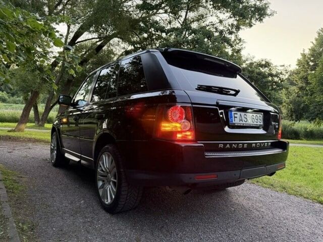Чорний Ленд Ровер Range Rover Sport, об'ємом двигуна 3 л та пробігом 225 тис. км за 4400 $, фото 2 на Automoto.ua