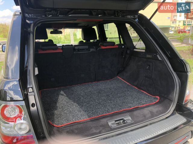 Чорний Ленд Ровер Range Rover Sport, об'ємом двигуна 5 л та пробігом 136 тис. км за 24300 $, фото 13 на Automoto.ua