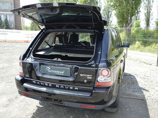 Чорний Ленд Ровер Range Rover Sport, об'ємом двигуна 3 л та пробігом 197 тис. км за 22900 $, фото 14 на Automoto.ua