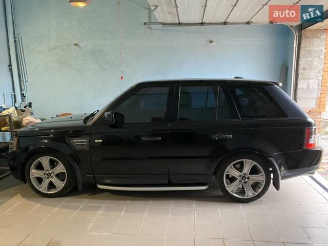 Черный Ленд Ровер Рендж Ровер Спорт, объемом двигателя 5 л и пробегом 170 тыс. км за 12500 $, фото 1 на Automoto.ua