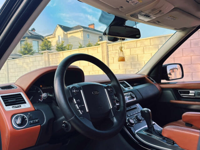 Чорний Ленд Ровер Range Rover Sport, об'ємом двигуна 5 л та пробігом 230 тис. км за 16500 $, фото 6 на Automoto.ua