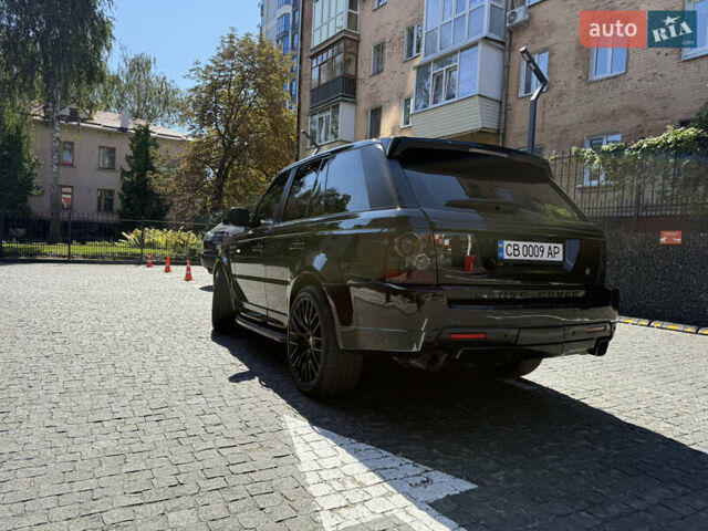 Чорний Ленд Ровер Range Rover Sport, об'ємом двигуна 5 л та пробігом 168 тис. км за 18500 $, фото 12 на Automoto.ua