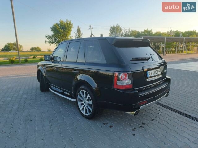 Чорний Ленд Ровер Range Rover Sport, об'ємом двигуна 5 л та пробігом 129 тис. км за 19500 $, фото 9 на Automoto.ua