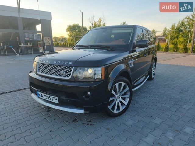 Чорний Ленд Ровер Range Rover Sport, об'ємом двигуна 5 л та пробігом 125 тис. км за 21500 $, фото 43 на Automoto.ua