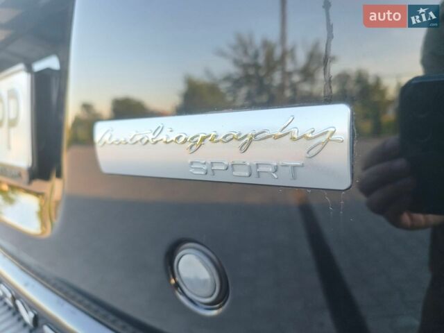 Чорний Ленд Ровер Range Rover Sport, об'ємом двигуна 5 л та пробігом 129 тис. км за 19500 $, фото 21 на Automoto.ua
