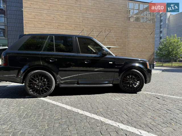 Чорний Ленд Ровер Range Rover Sport, об'ємом двигуна 5 л та пробігом 168 тис. км за 18500 $, фото 10 на Automoto.ua