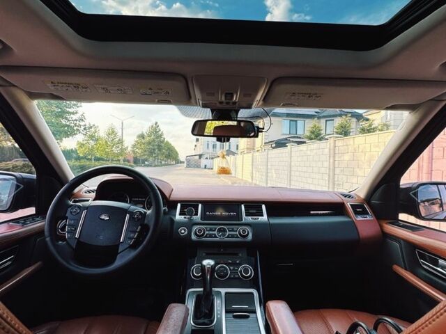 Черный Ленд Ровер Рендж Ровер Спорт, объемом двигателя 5 л и пробегом 230 тыс. км за 18000 $, фото 7 на Automoto.ua