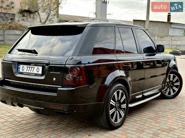 Чорний Ленд Ровер Range Rover Sport, об'ємом двигуна 5 л та пробігом 229 тис. км за 12999 $, фото 9 на Automoto.ua