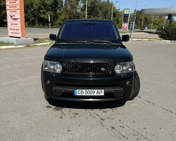 Чорний Ленд Ровер Range Rover Sport, об'ємом двигуна 5 л та пробігом 168 тис. км за 18500 $, фото 1 на Automoto.ua