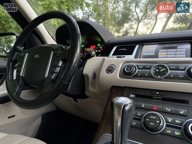 Чорний Ленд Ровер Range Rover Sport, об'ємом двигуна 3 л та пробігом 209 тис. км за 17500 $, фото 8 на Automoto.ua