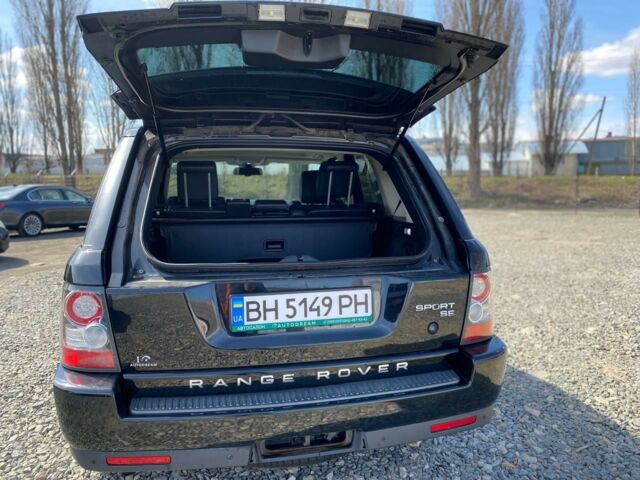 Чорний Ленд Ровер Range Rover Sport, об'ємом двигуна 3 л та пробігом 197 тис. км за 22900 $, фото 6 на Automoto.ua