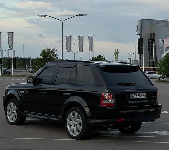 Чорний Ленд Ровер Range Rover Sport, об'ємом двигуна 3 л та пробігом 218 тис. км за 13000 $, фото 10 на Automoto.ua
