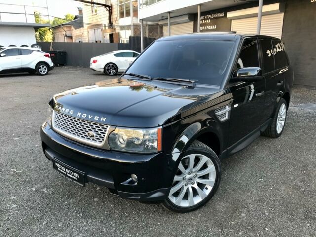 Чорний Ленд Ровер Range Rover Sport, об'ємом двигуна 3 л та пробігом 124 тис. км за 25500 $, фото 6 на Automoto.ua