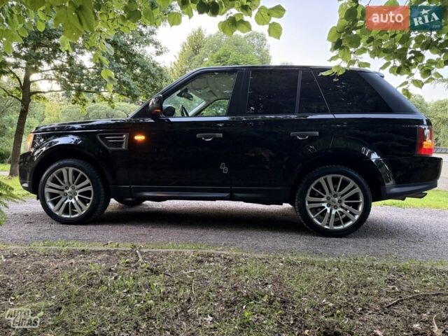Чорний Ленд Ровер Range Rover Sport, об'ємом двигуна 3 л та пробігом 209 тис. км за 17500 $, фото 1 на Automoto.ua
