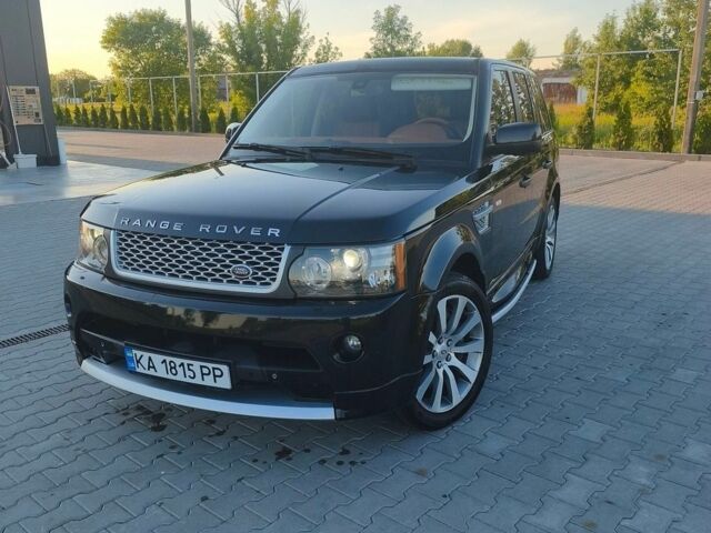 Чорний Ленд Ровер Range Rover Sport, об'ємом двигуна 5 л та пробігом 129 тис. км за 19500 $, фото 10 на Automoto.ua
