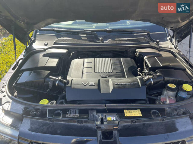 Черный Ленд Ровер Рендж Ровер Спорт, объемом двигателя 5 л и пробегом 207 тыс. км за 17999 $, фото 5 на Automoto.ua