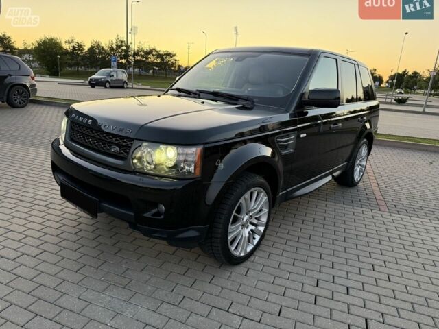 Чорний Ленд Ровер Range Rover Sport, об'ємом двигуна 3 л та пробігом 209 тис. км за 17500 $, фото 9 на Automoto.ua