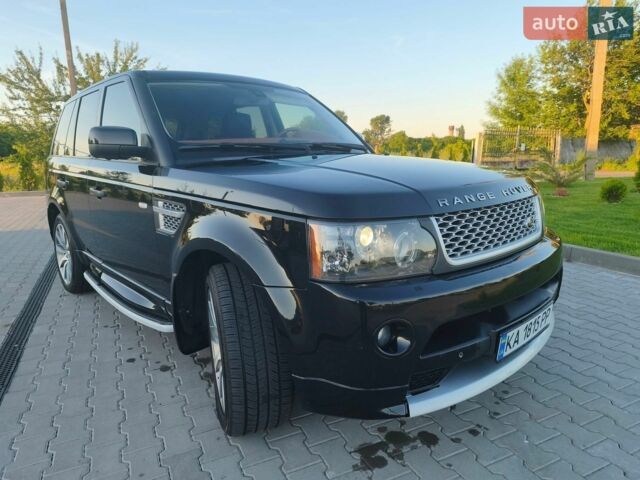 Чорний Ленд Ровер Range Rover Sport, об'ємом двигуна 5 л та пробігом 129 тис. км за 19500 $, фото 7 на Automoto.ua