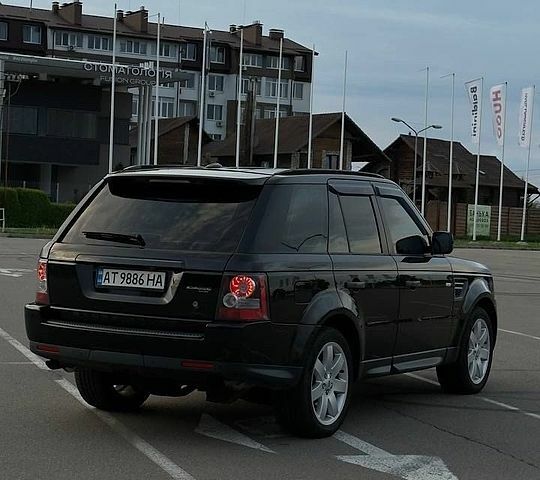 Чорний Ленд Ровер Range Rover Sport, об'ємом двигуна 3 л та пробігом 218 тис. км за 13000 $, фото 11 на Automoto.ua
