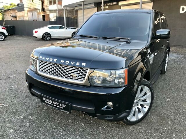 Чорний Ленд Ровер Range Rover Sport, об'ємом двигуна 3 л та пробігом 124 тис. км за 25500 $, фото 12 на Automoto.ua