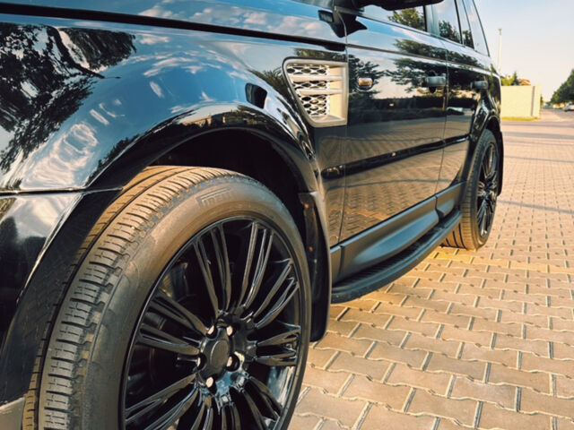 Чорний Ленд Ровер Range Rover Sport, об'ємом двигуна 5 л та пробігом 230 тис. км за 16500 $, фото 1 на Automoto.ua