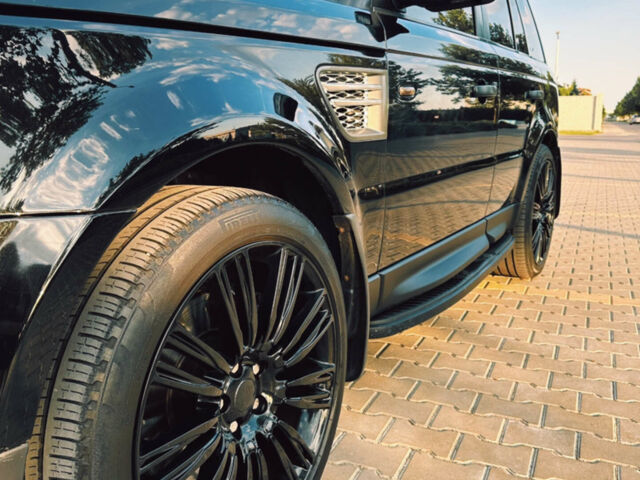 Чорний Ленд Ровер Range Rover Sport, об'ємом двигуна 5 л та пробігом 230 тис. км за 16500 $, фото 1 на Automoto.ua