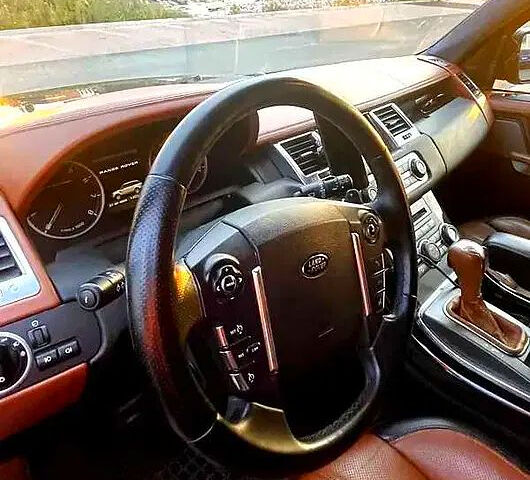 Чорний Ленд Ровер Range Rover Sport, об'ємом двигуна 5 л та пробігом 150 тис. км за 9900 $, фото 4 на Automoto.ua