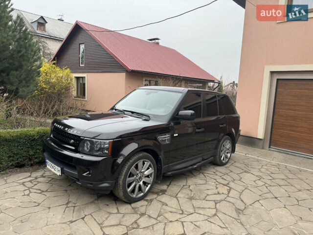 Черный Ленд Ровер Рендж Ровер Спорт, объемом двигателя 5 л и пробегом 207 тыс. км за 17999 $, фото 12 на Automoto.ua