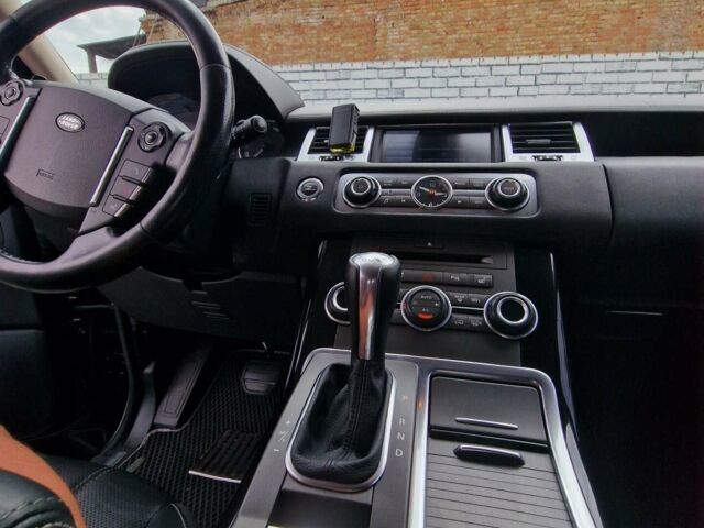 Чорний Ленд Ровер Range Rover Sport, об'ємом двигуна 5 л та пробігом 227 тис. км за 19900 $, фото 11 на Automoto.ua