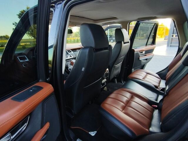 Чорний Ленд Ровер Range Rover Sport, об'ємом двигуна 5 л та пробігом 129 тис. км за 19500 $, фото 4 на Automoto.ua