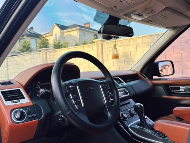 Чорний Ленд Ровер Range Rover Sport, об'ємом двигуна 5 л та пробігом 230 тис. км за 16500 $, фото 6 на Automoto.ua