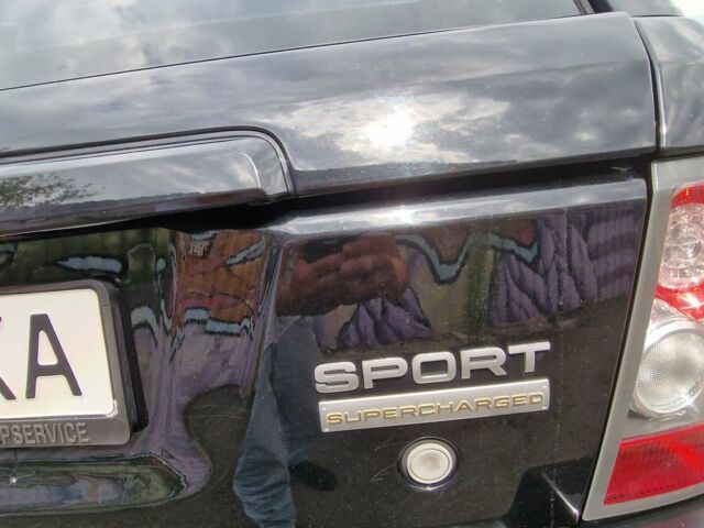 Чорний Ленд Ровер Range Rover Sport, об'ємом двигуна 5 л та пробігом 227 тис. км за 19900 $, фото 8 на Automoto.ua