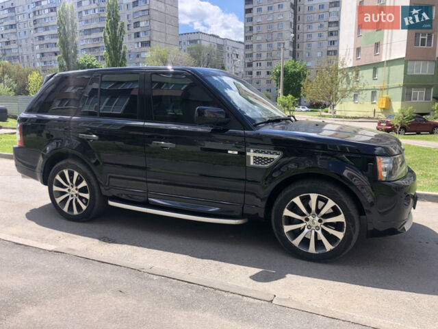 Чорний Ленд Ровер Range Rover Sport, об'ємом двигуна 5 л та пробігом 136 тис. км за 24300 $, фото 1 на Automoto.ua