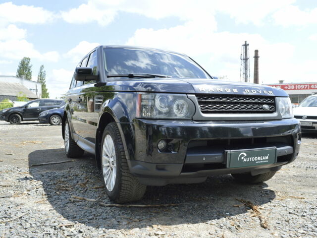Чорний Ленд Ровер Range Rover Sport, об'ємом двигуна 3 л та пробігом 197 тис. км за 22900 $, фото 15 на Automoto.ua