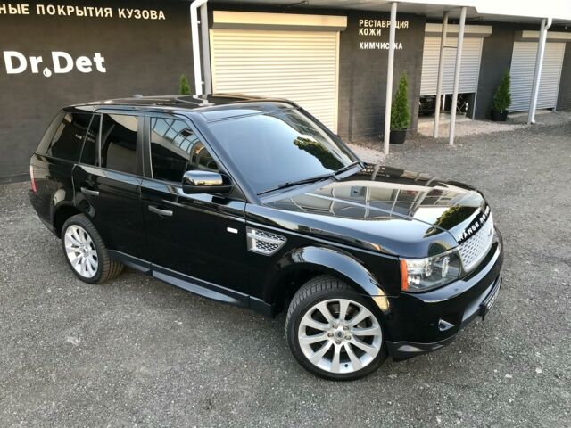 Чорний Ленд Ровер Range Rover Sport, об'ємом двигуна 3 л та пробігом 124 тис. км за 25500 $, фото 13 на Automoto.ua
