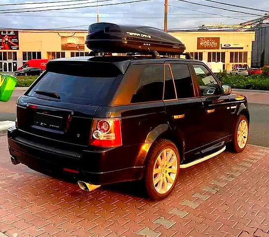 Чорний Ленд Ровер Range Rover Sport, об'ємом двигуна 5 л та пробігом 150 тис. км за 9900 $, фото 2 на Automoto.ua