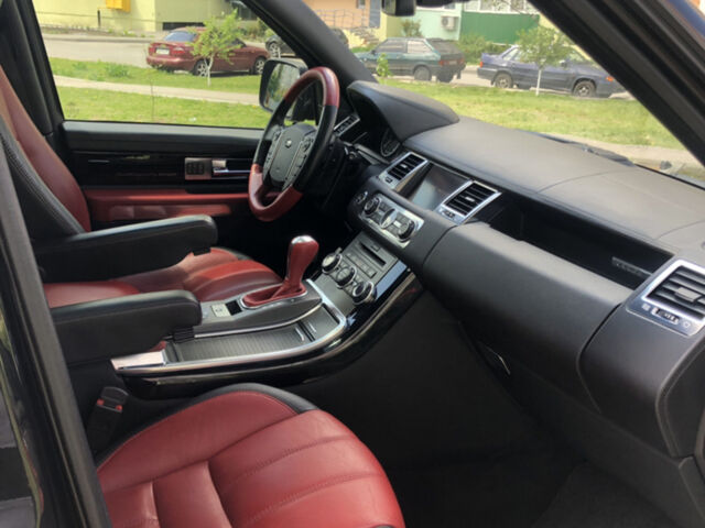 Чорний Ленд Ровер Range Rover Sport, об'ємом двигуна 5 л та пробігом 136 тис. км за 24300 $, фото 8 на Automoto.ua
