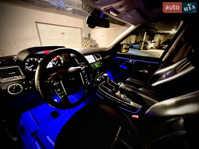 Чорний Ленд Ровер Range Rover Sport, об'ємом двигуна 5 л та пробігом 229 тис. км за 12999 $, фото 2 на Automoto.ua