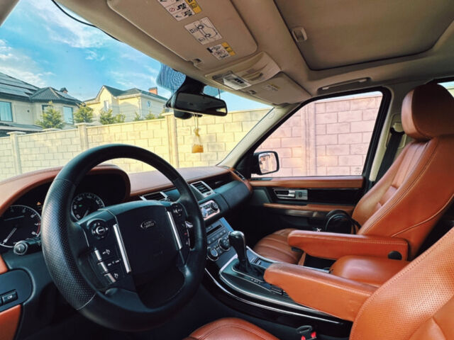 Чорний Ленд Ровер Range Rover Sport, об'ємом двигуна 5 л та пробігом 230 тис. км за 16500 $, фото 8 на Automoto.ua