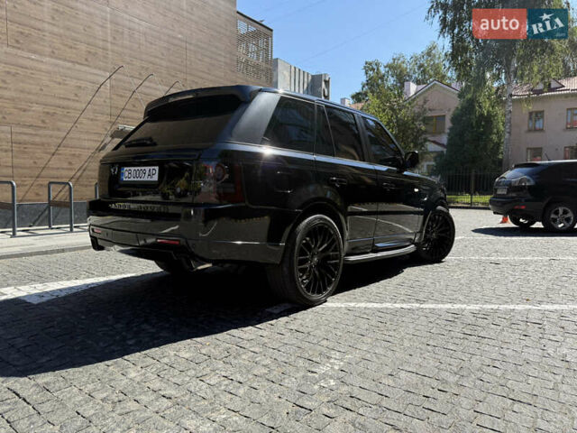 Чорний Ленд Ровер Range Rover Sport, об'ємом двигуна 5 л та пробігом 168 тис. км за 18500 $, фото 13 на Automoto.ua