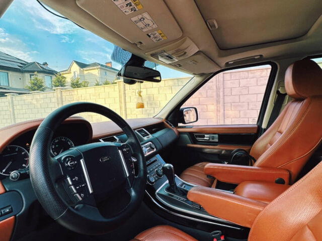 Чорний Ленд Ровер Range Rover Sport, об'ємом двигуна 5 л та пробігом 230 тис. км за 16500 $, фото 8 на Automoto.ua
