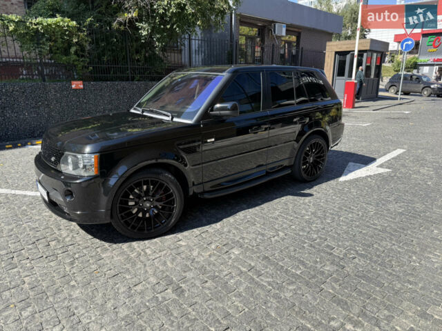 Чорний Ленд Ровер Range Rover Sport, об'ємом двигуна 5 л та пробігом 168 тис. км за 18500 $, фото 4 на Automoto.ua